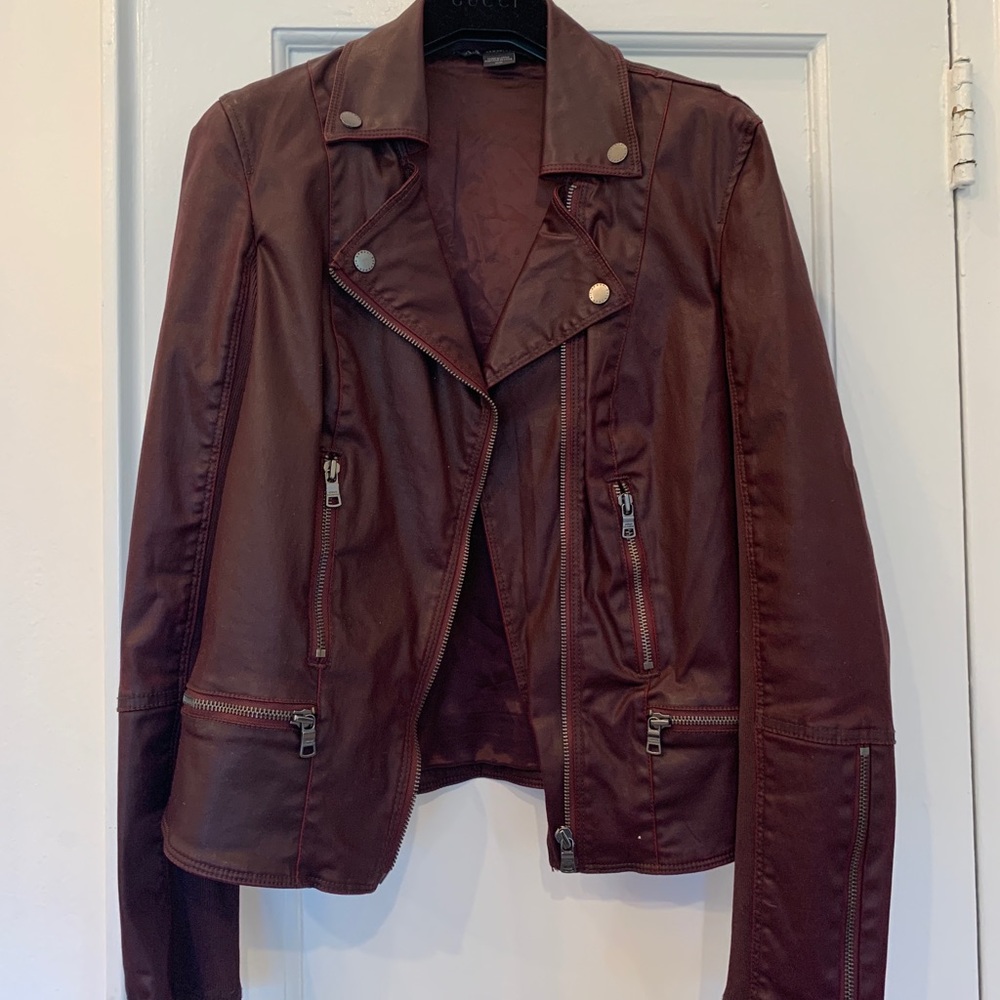 A|X Armani Exchange Women’s Moto Jacket